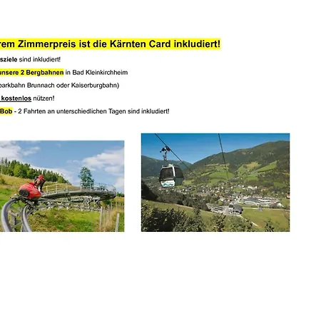Residence Margerithenweg - Kaernten Card Im Sommer Inklusive * Bad Kleinkirchheim