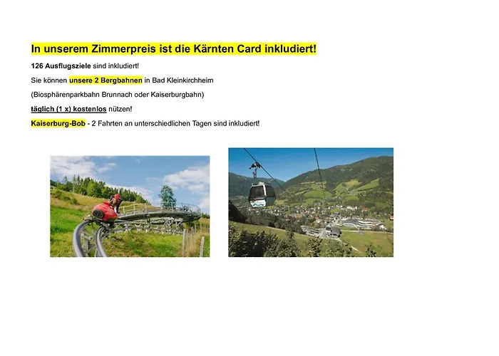 Residence Margerithenweg Bad Kleinkirchheim * Bad Kleinkirchheim